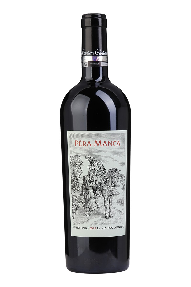 Garrafa de Pêra-Manca Tinto da Adega Cartuxa